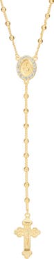 ATHRA LUXE Cross Y-Necklace