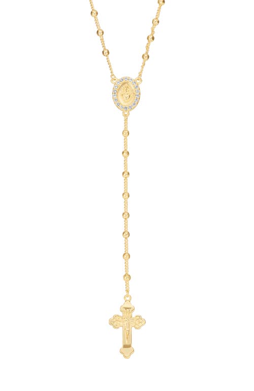 ATHRA LUXE Cross Y-Necklace in Gold  product
