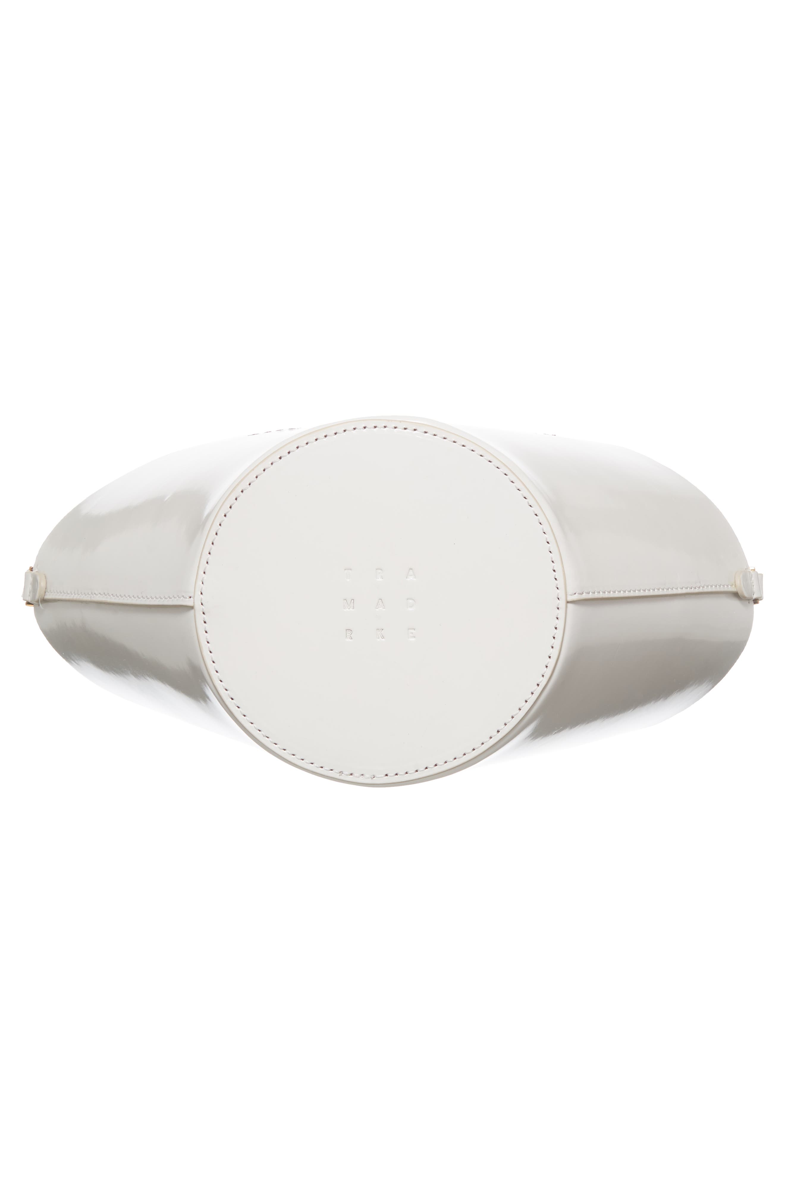 TRADEMARK Small Leather Bucket Bag, Alternate, color, 