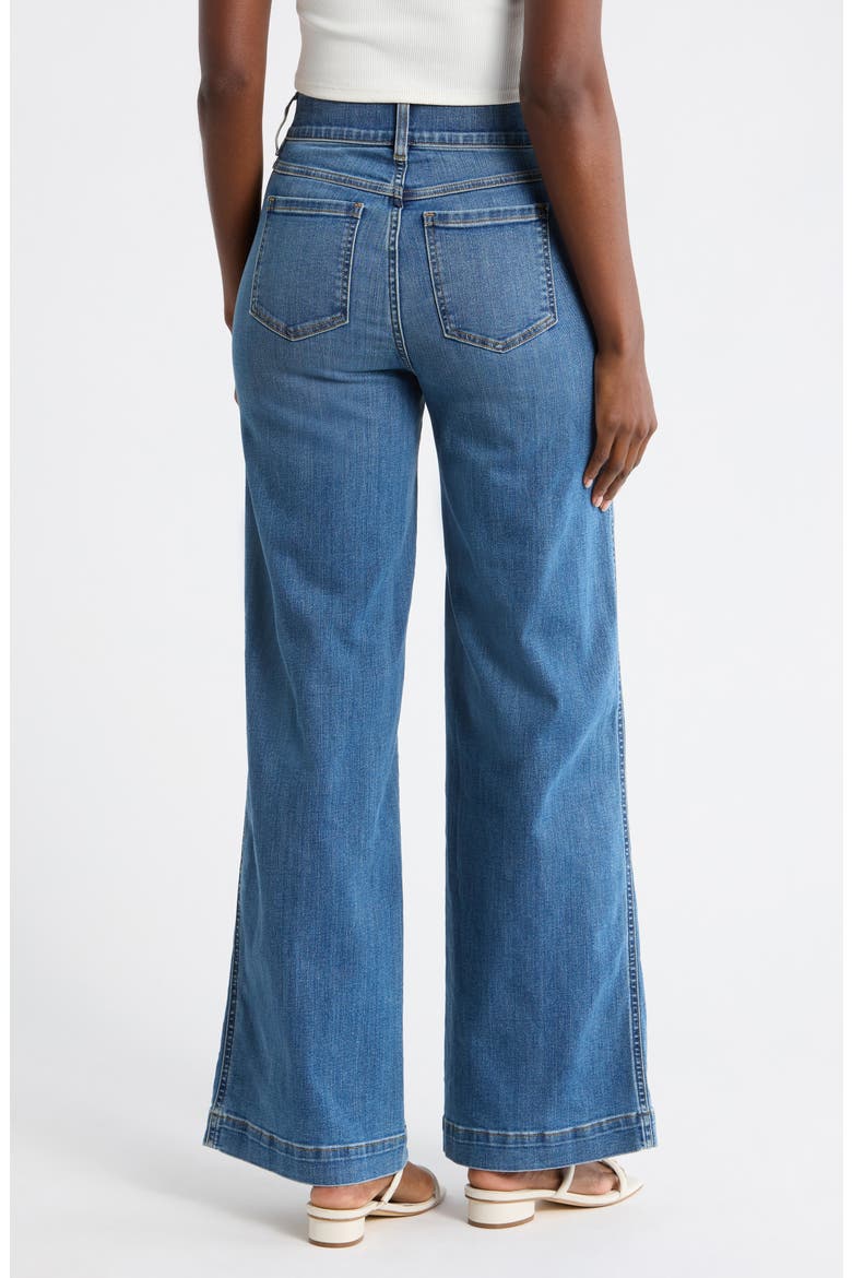 Wide Leg Pull-On Jeans, Alternate, color, VINTAGE INDIGO