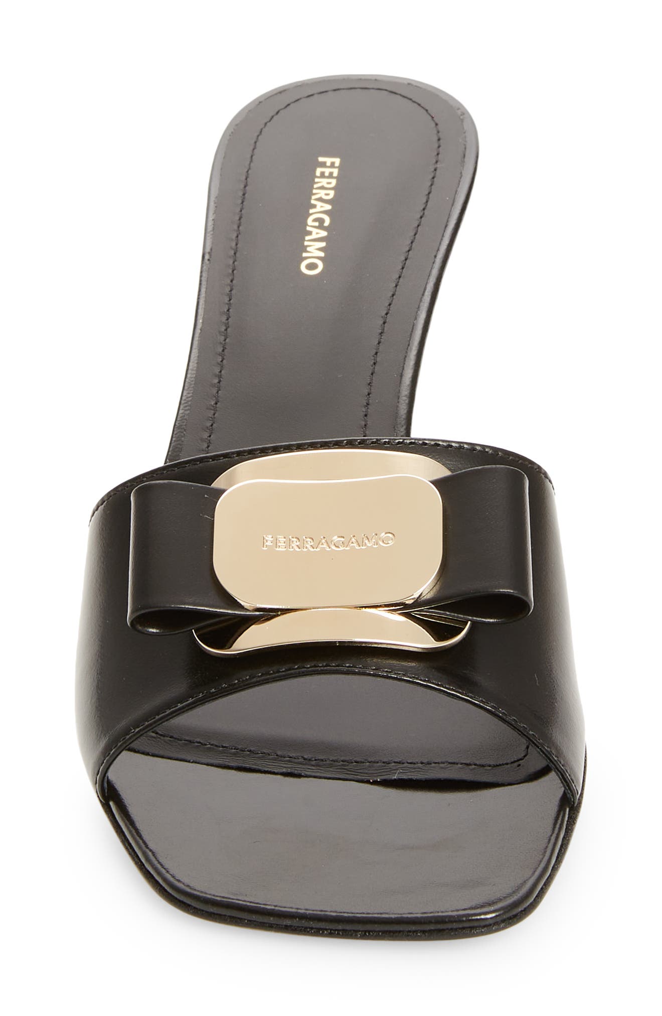 FERRAGAMO Zelie Logo Slide Sandal, Alternate, color, 