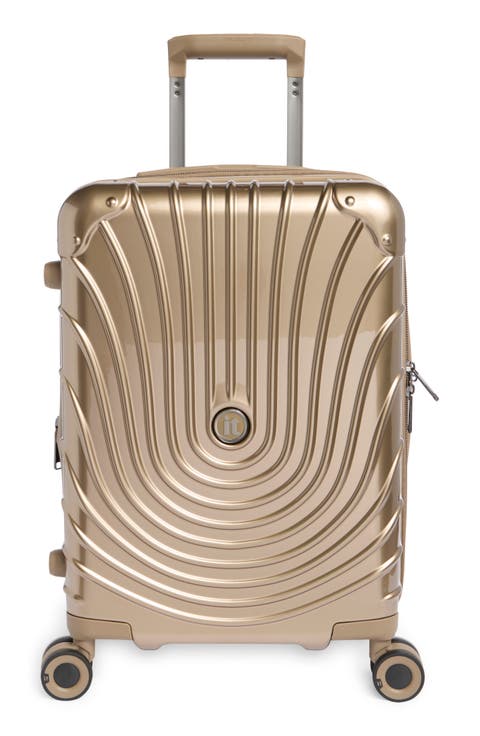 Radiating 21-Inch Hardside Carry-On Luggage