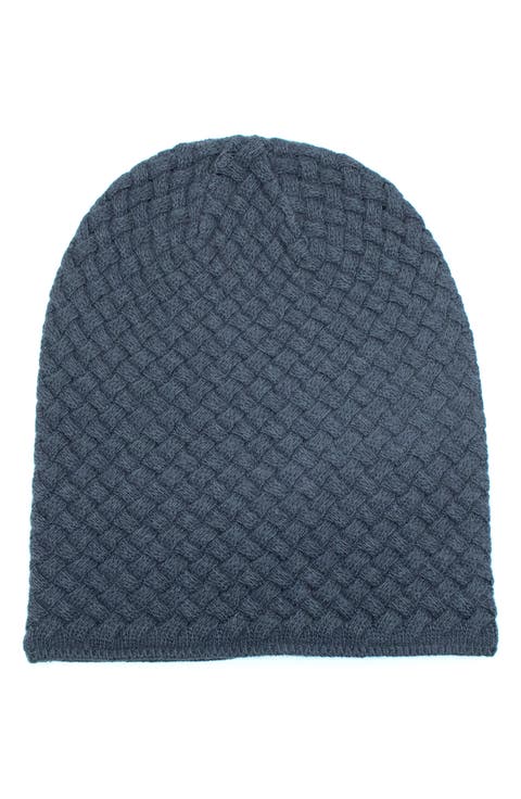 Minerva Basket Weave Beanie