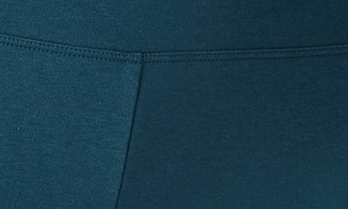 Eileen Fisher High Waist Ankle Leggings In Green
