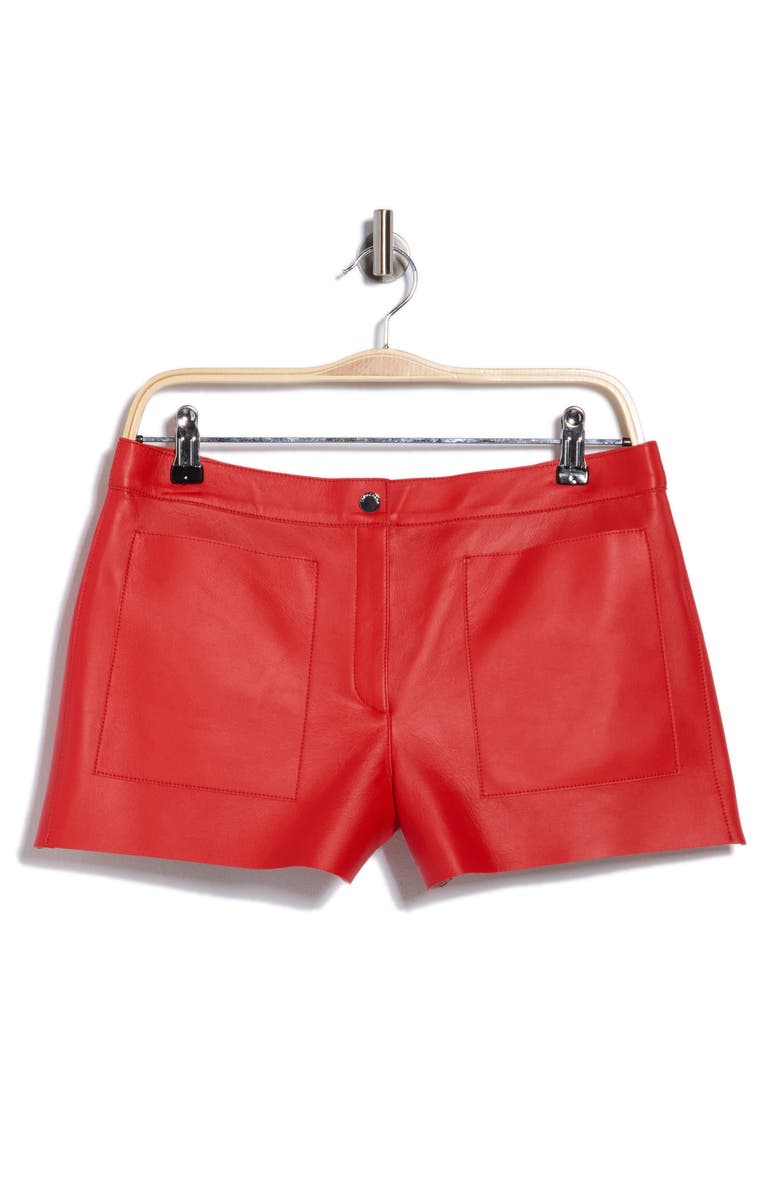 Longchamp Leather Shorts, Alternate, color,