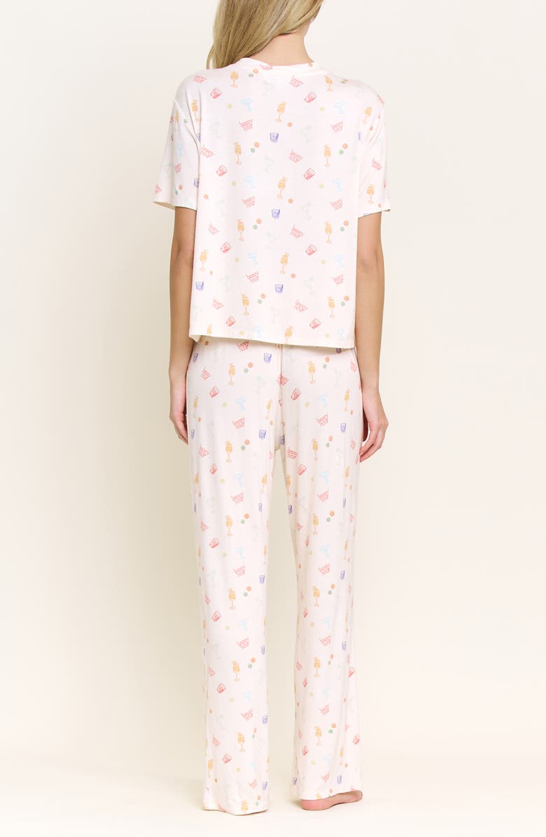Honeydew All American Pajamas, Alternate, color, Happyhour