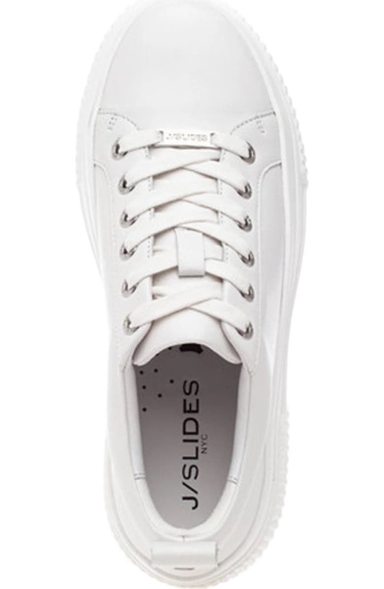 JSlides Footwear West Sneaker, Alternate, color, White