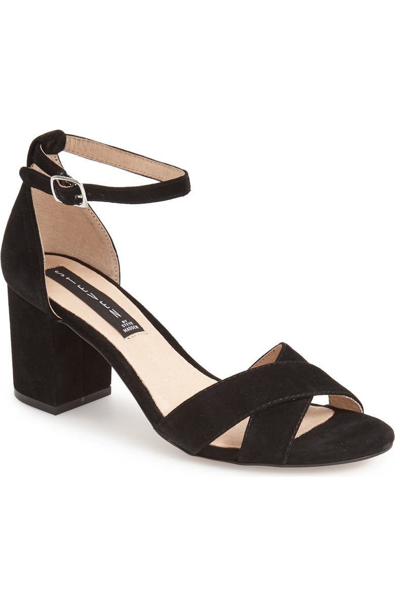 Steven New York Steven by Steve Madden 'Voomme' Ankle Strap Sandal, Main, color,