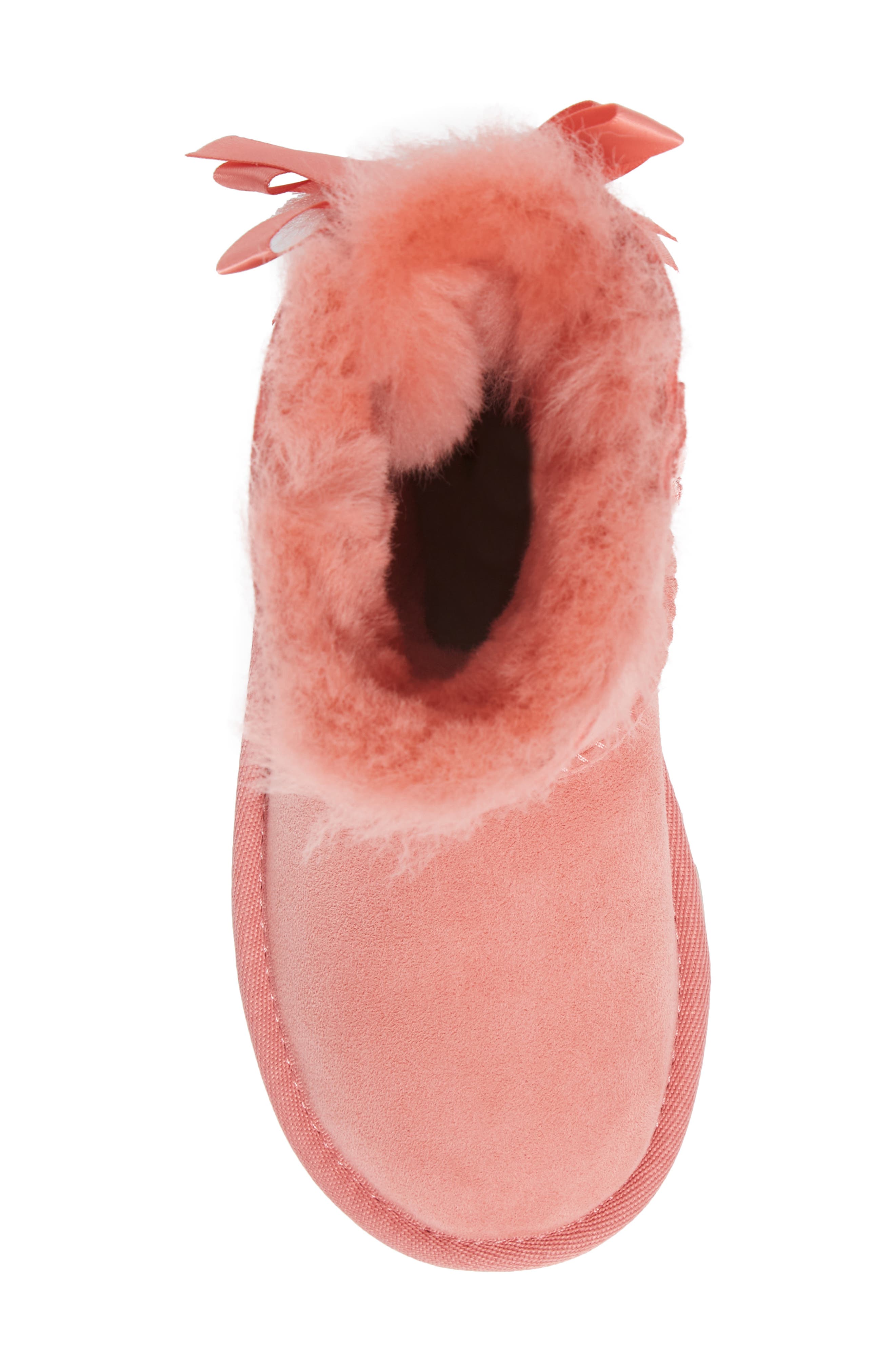 UGG<sup>®</sup> Bailey Bow II Genuine Shearing Boot, Alternate, color, Pink Blossom