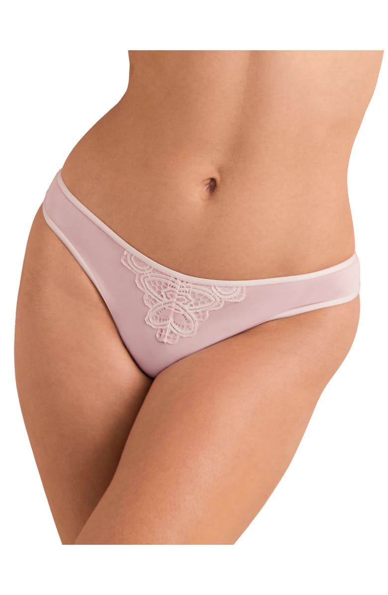 Adore Me Dara Thong Panties, Main, color, Light Pink
