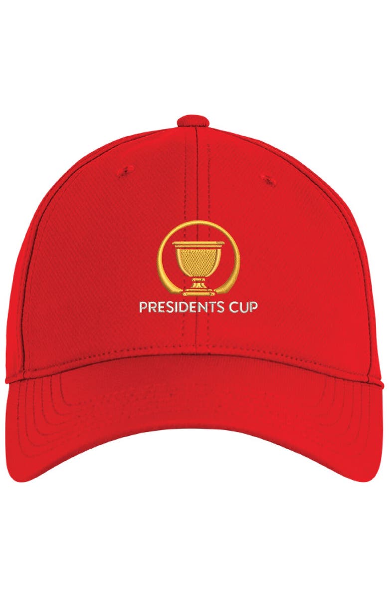 AHEAD Unisex Ahead  Red 2024 Presidents Cup  Frio Adjustable Hat, Alternate, color, 