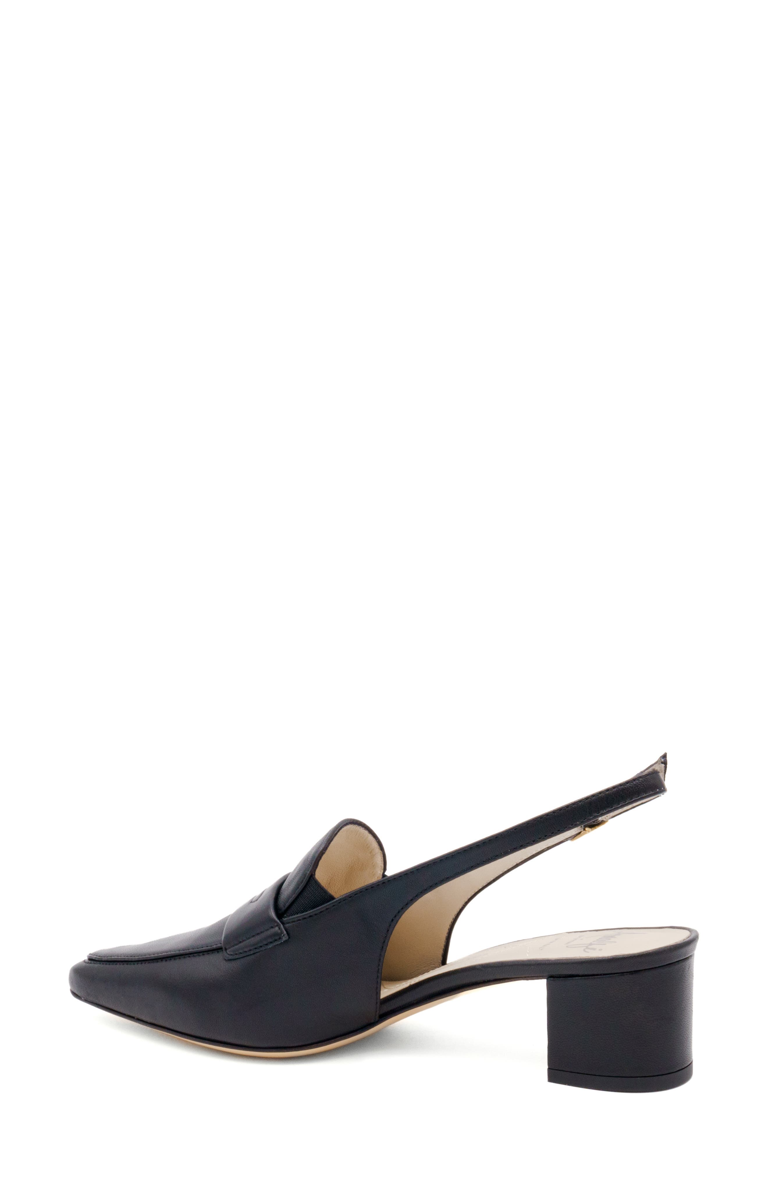 Amalfi by Rangoni Poseidone Slingback Pointed Toe Loafer Pump, Alternate, color, 