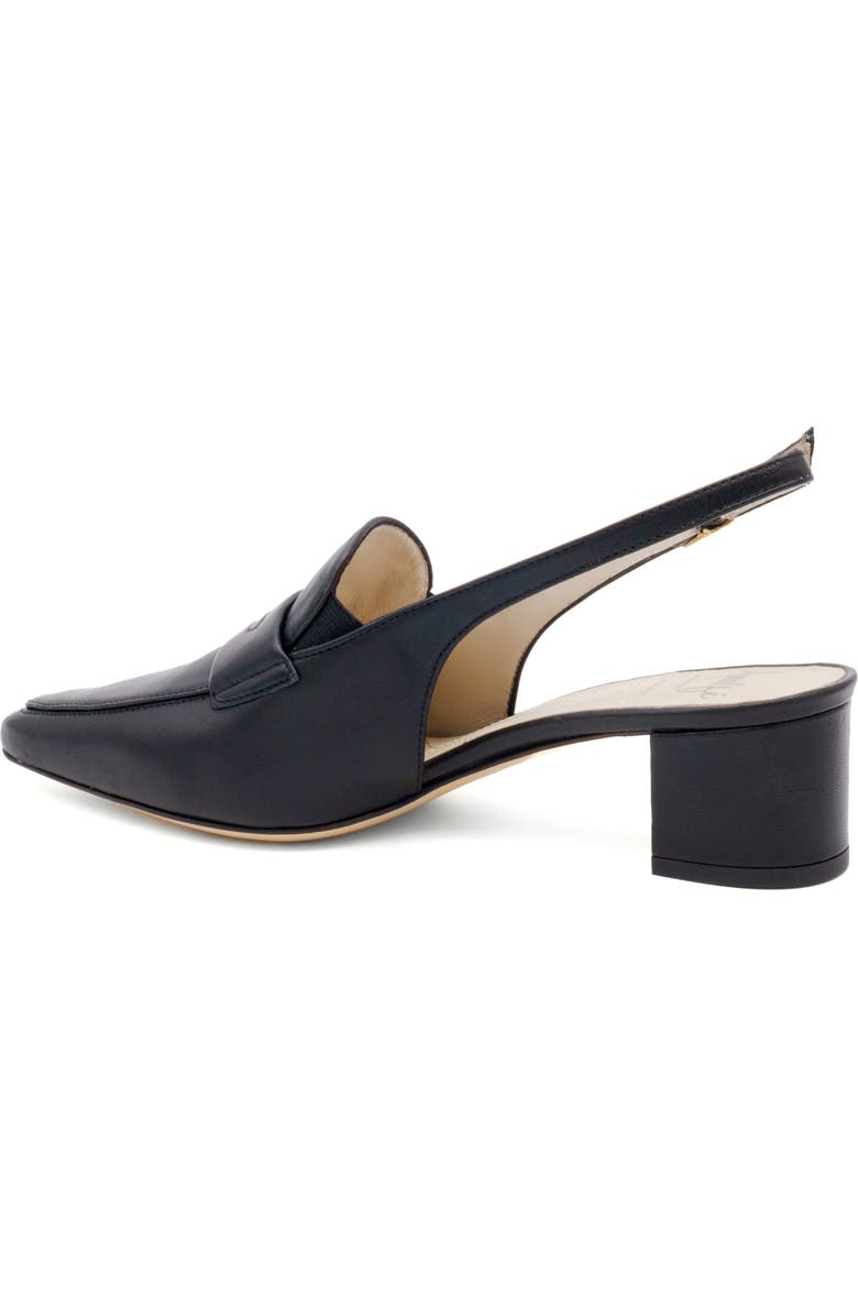 Amalfi by Rangoni Poseidone Slingback Pointed Toe Loafer Pump, Alternate, color,