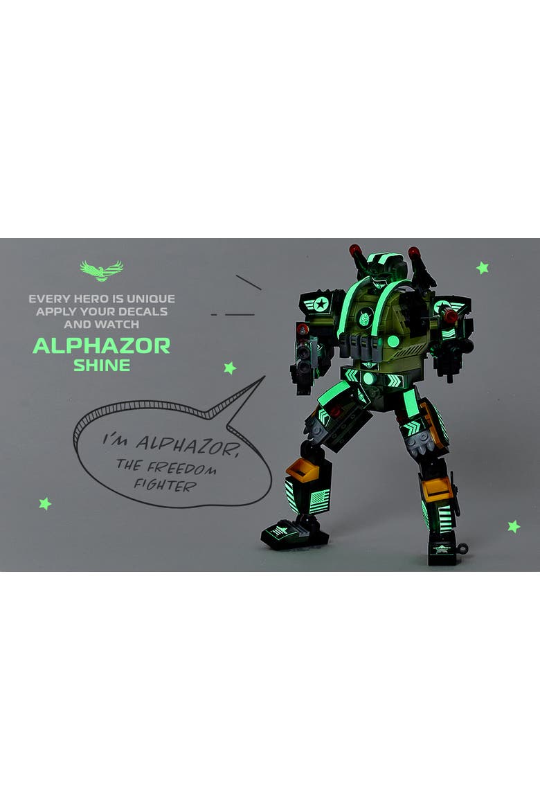 Robotryx Alphazor Army, Alternate, color, Green