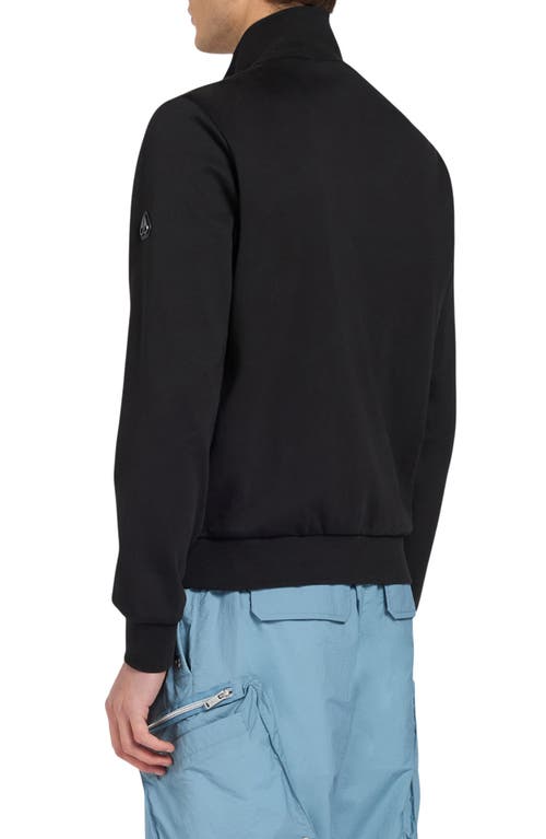 Moose Knuckles Clarke Air Down Hybrid Jacket In Black