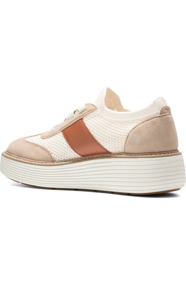 Cole Haan ØriginalGrand Max Stitchlite<sup>™</sup> Platform Sneaker, Alternate, color, Tuscan Sand / Auburn
