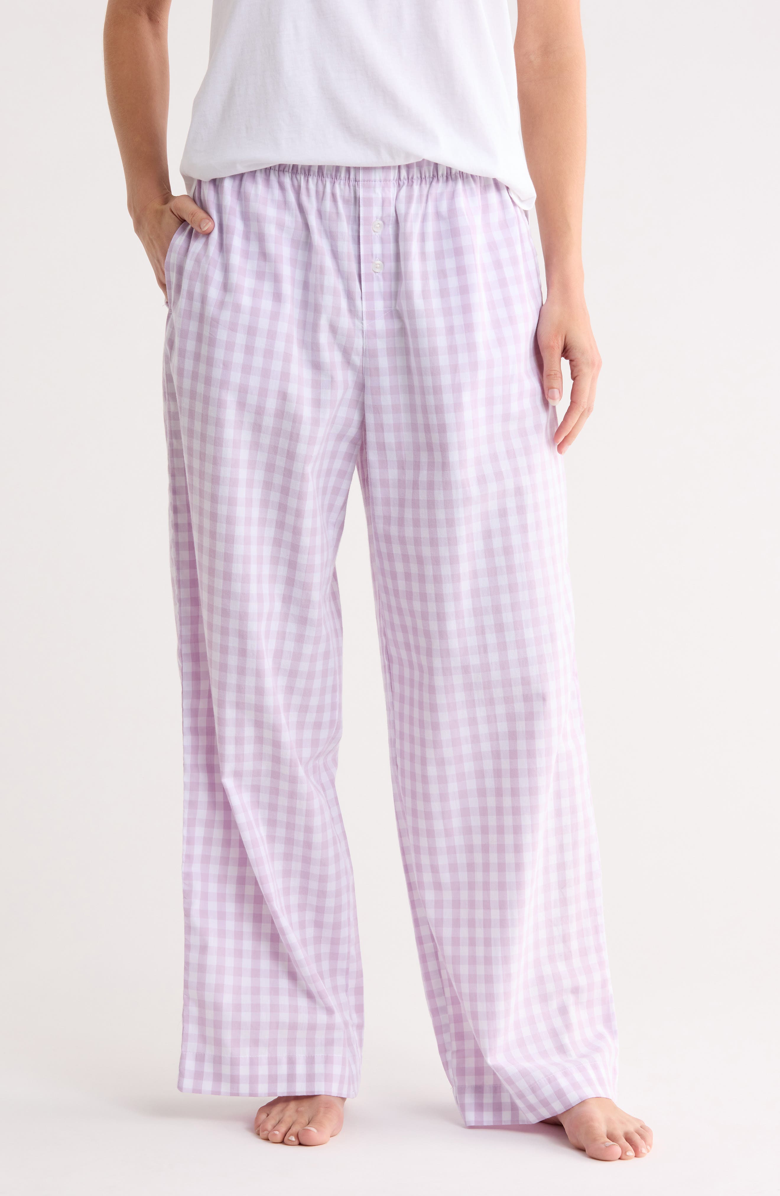 PURPLE QUIET ELLA GINGHAM