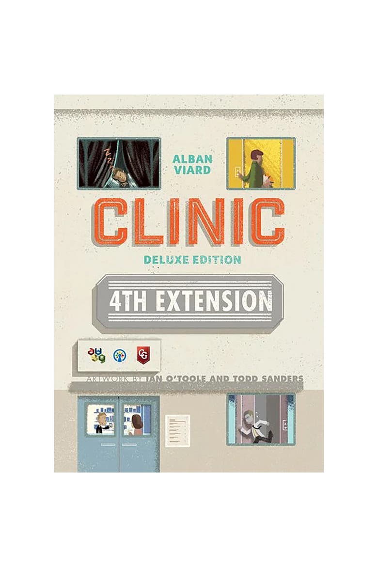 Clinic Deluxe Extension 4 Strategy Board Game, Main, color, Multicolored