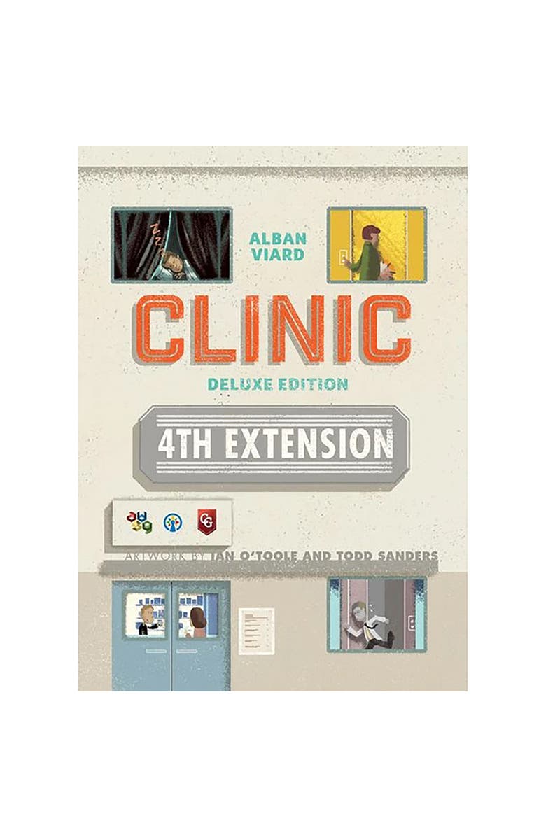 Capstone Games Clinic Deluxe Extension 4 Strategy Board Game, Main, color, Multicolored