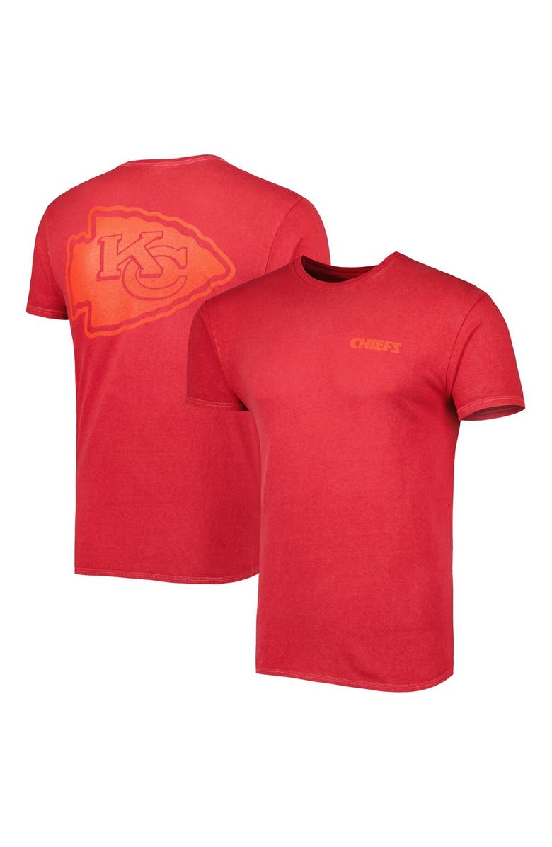 '47 Men's '47 Red Kansas City Chiefs Fast Track Tonal Highlight T-Shirt, Main, color, Red