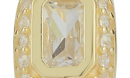 Glaze Jewelry Pavé Cubic Zirconia Hoop Earrings In Gold