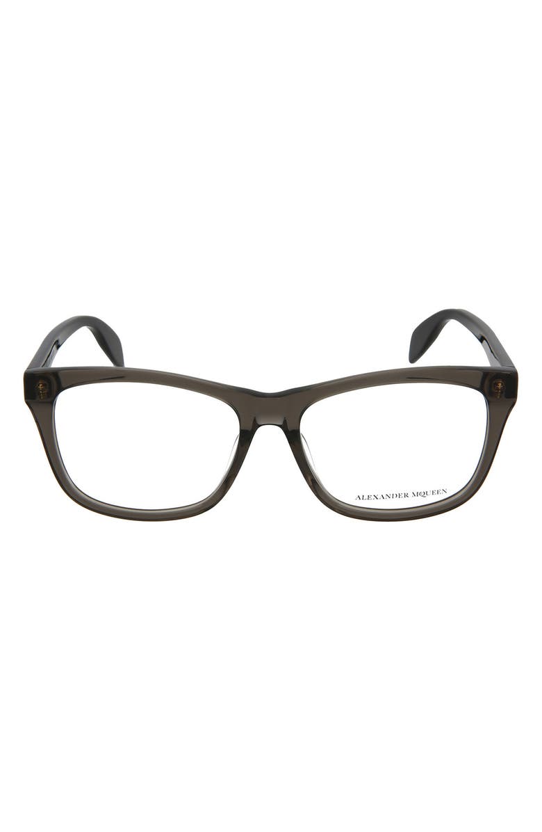 McQueen Alexander McQueen 55mm Core Optical Frames, Main, color, 