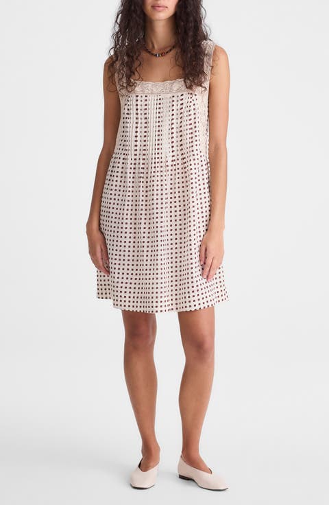 The Sophie Cotton Voile Minidress