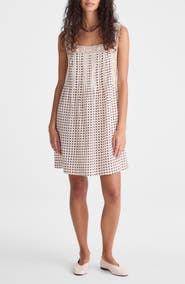 Madewell The Sophie Cotton Voile Minidress