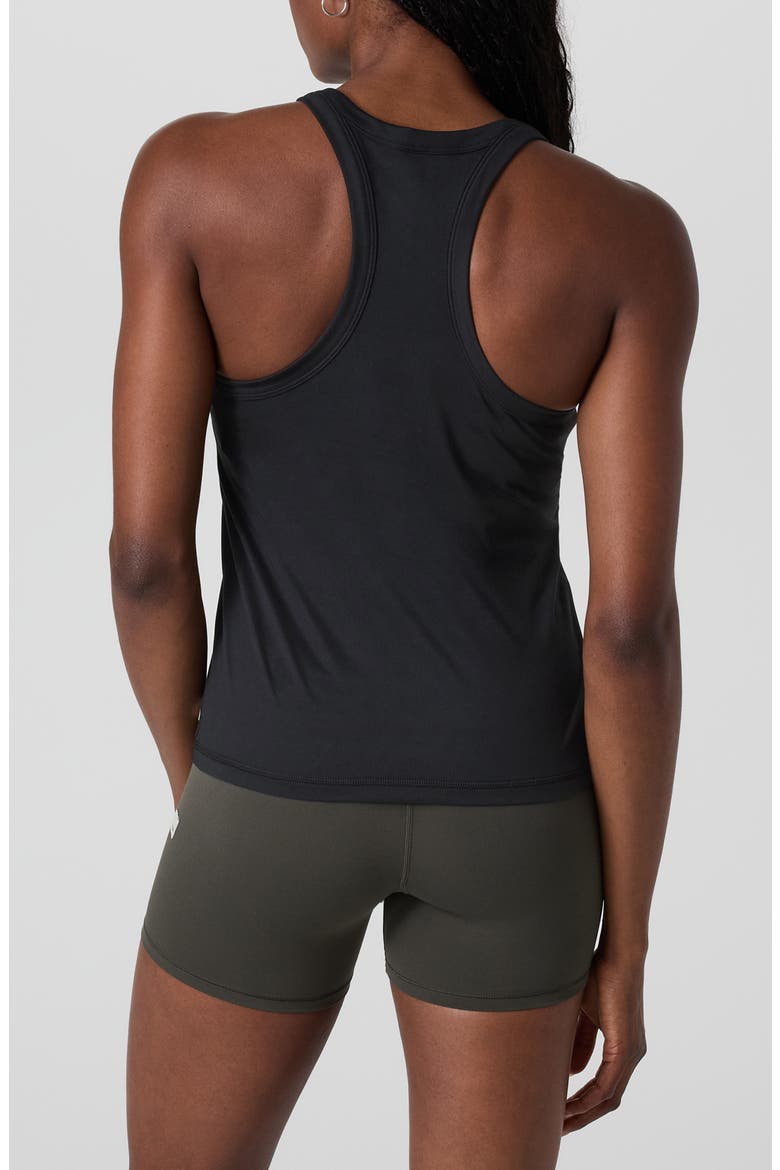 Lux Racerback Performance Tank, Alternate, color, BLACK