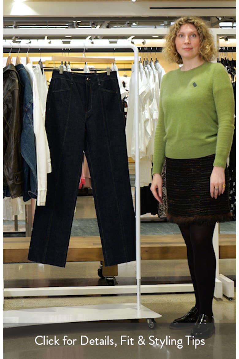 Skye High Waist Straight Leg Jeans video
