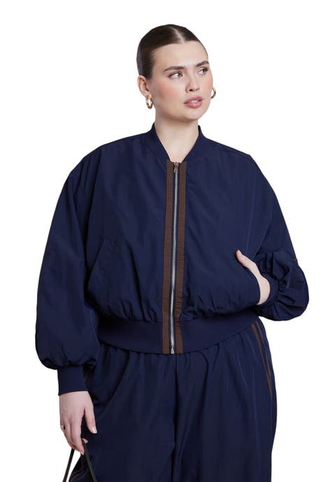Nylon Track Jacket (plus)