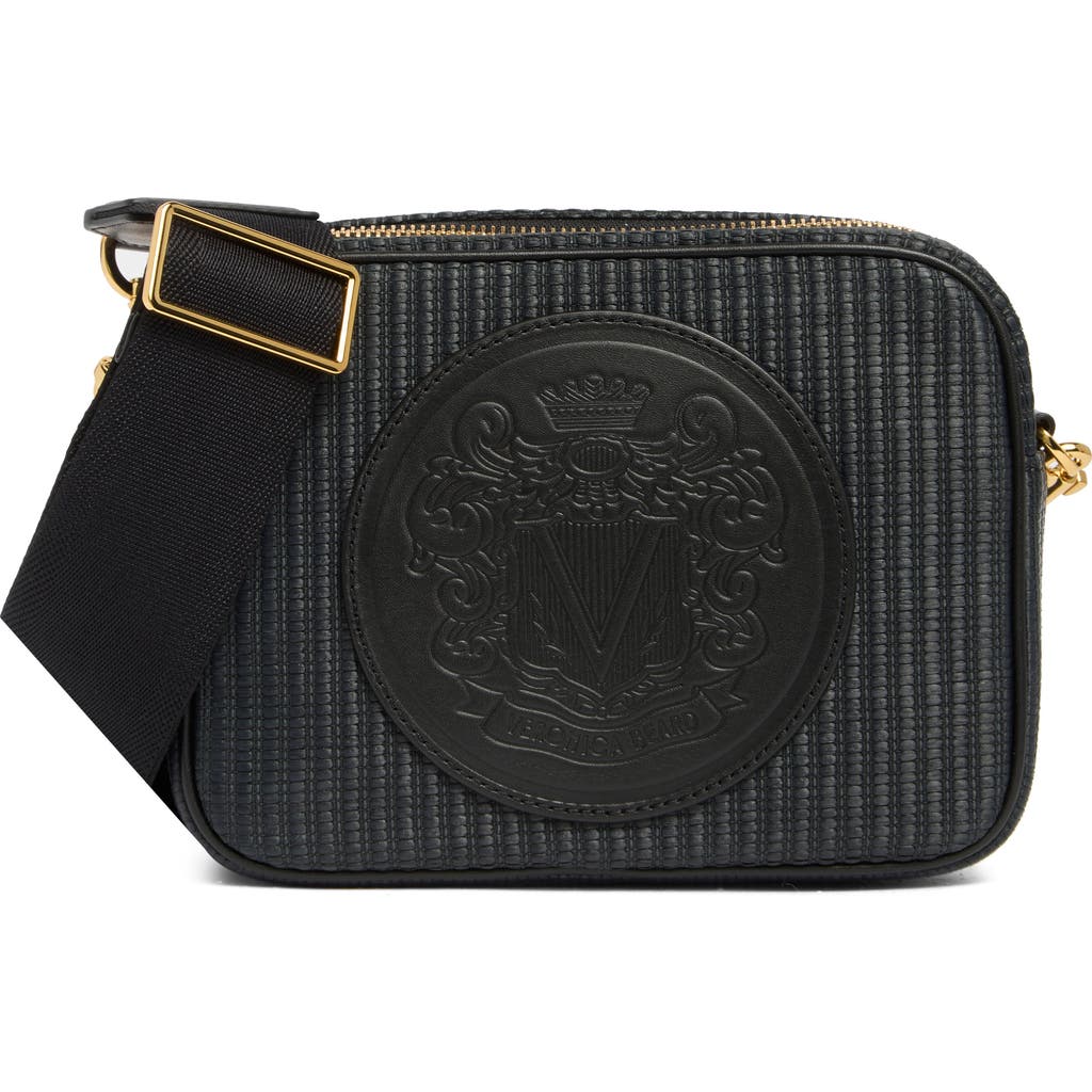 Veronica Beard Crest Leather Camera Bag