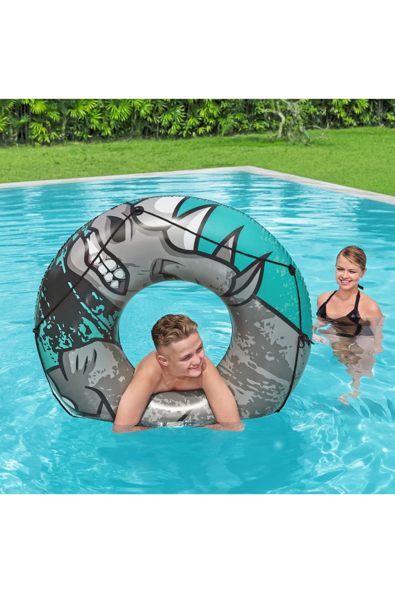 Rhino Rider Swim Tube 48" Ages 12+, Alternate, color, Gray