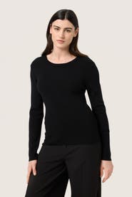 Soaked in Luxury SLSina Round Neck Slim Fit Pullover