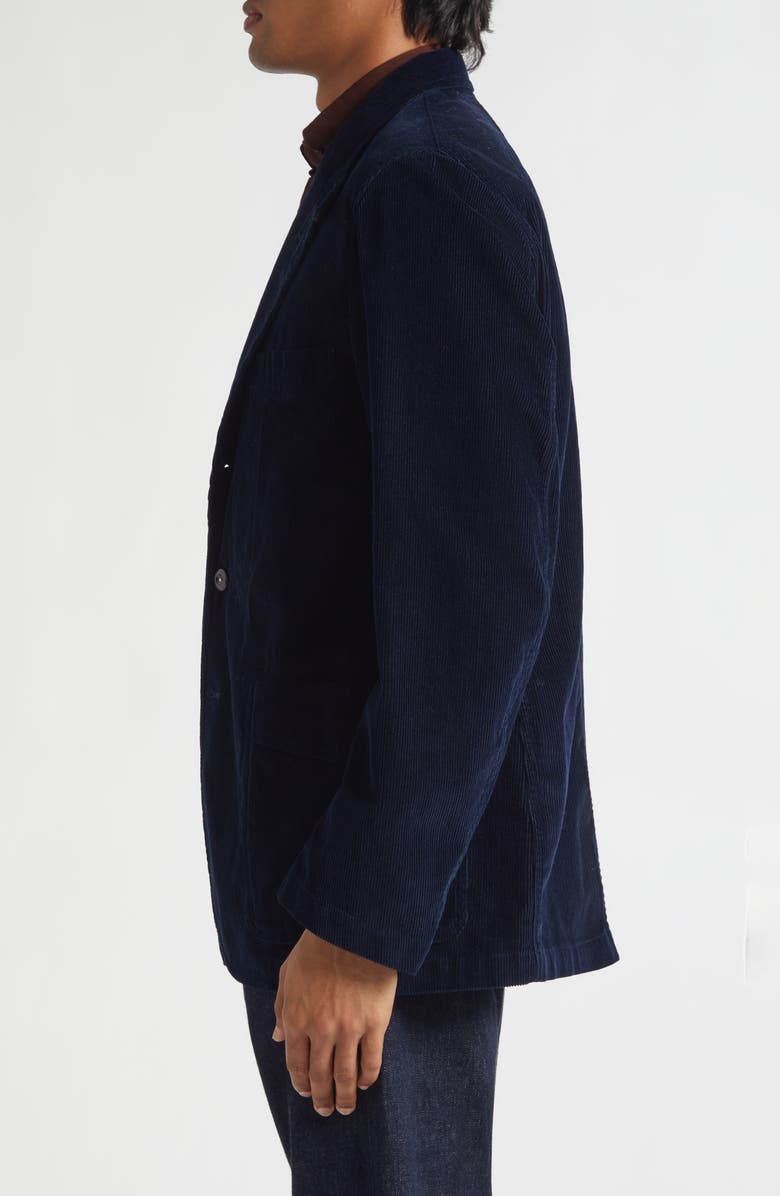 Drake
s Games Cotton Corduroy Blazer, Alternate, color, Navy