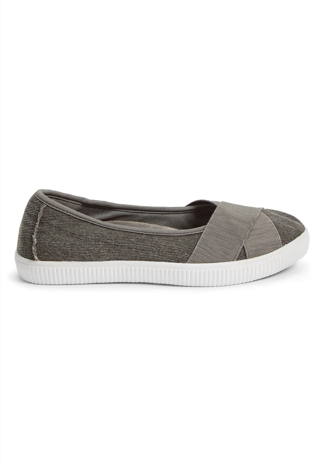 Comfortview The Jazlyn Slip-On Sneaker, Alternate, color, Slate Grey