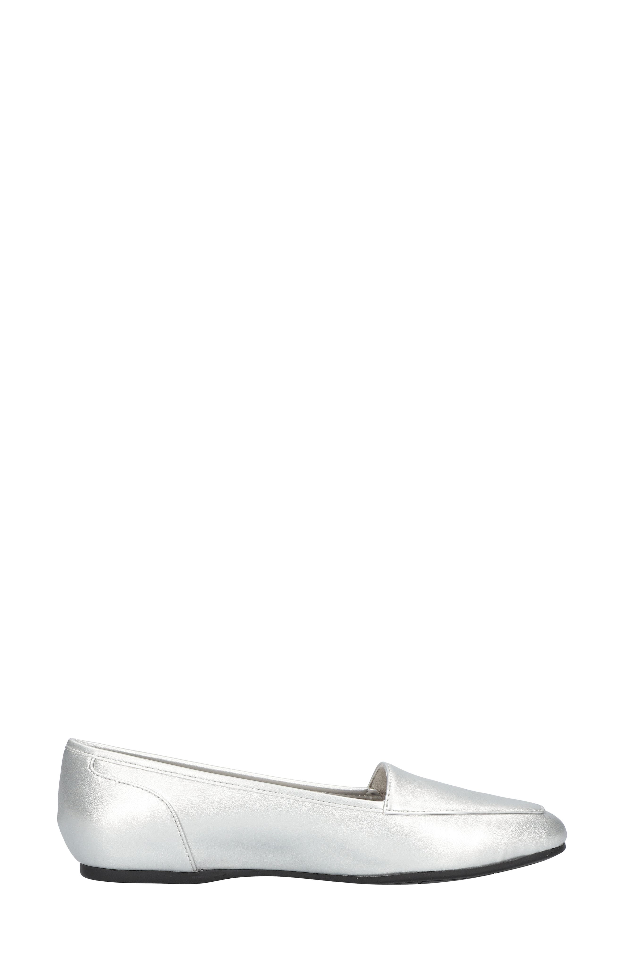 EASY STREET Thrill Loafer - Multiple Widths Available, Alternate, color, Silver