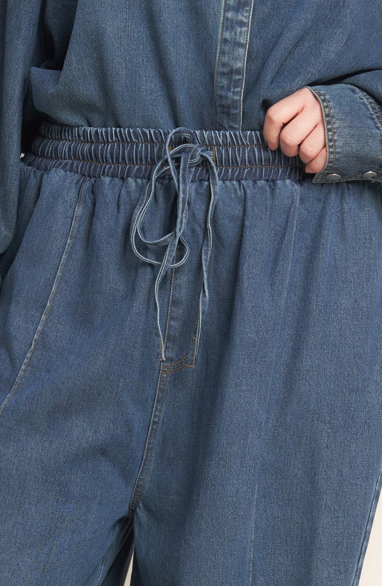 FLYING TOMATO Denim Pull-On Pants, Alternate, color, Indigo Denim