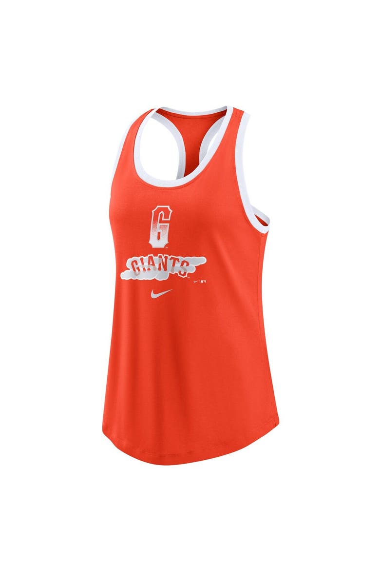 Women's Nike  Orange San Francisco Giants City Connect Tri-Blend Tank Top, Alternate, color, Orange