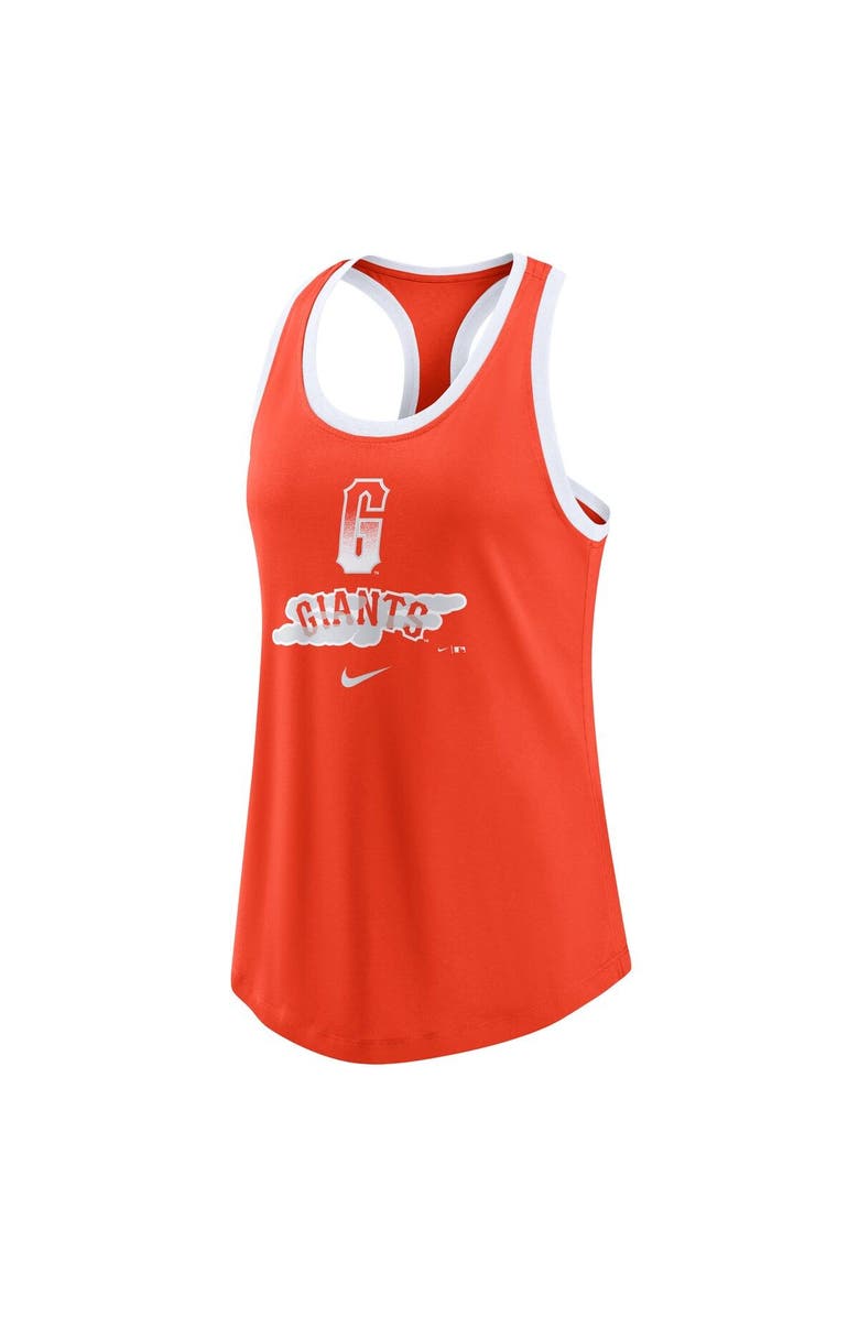 Nike Women's Nike  Orange San Francisco Giants City Connect Tri-Blend Tank Top, Alternate, color, 