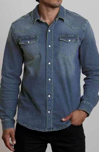 CANYON OF HEROES Big Sky Stretch Western Denim Shirt