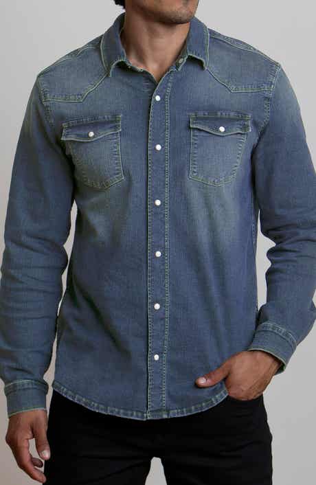 CANYON OF HEROES Big Sky Stretch Western Denim Shirt
