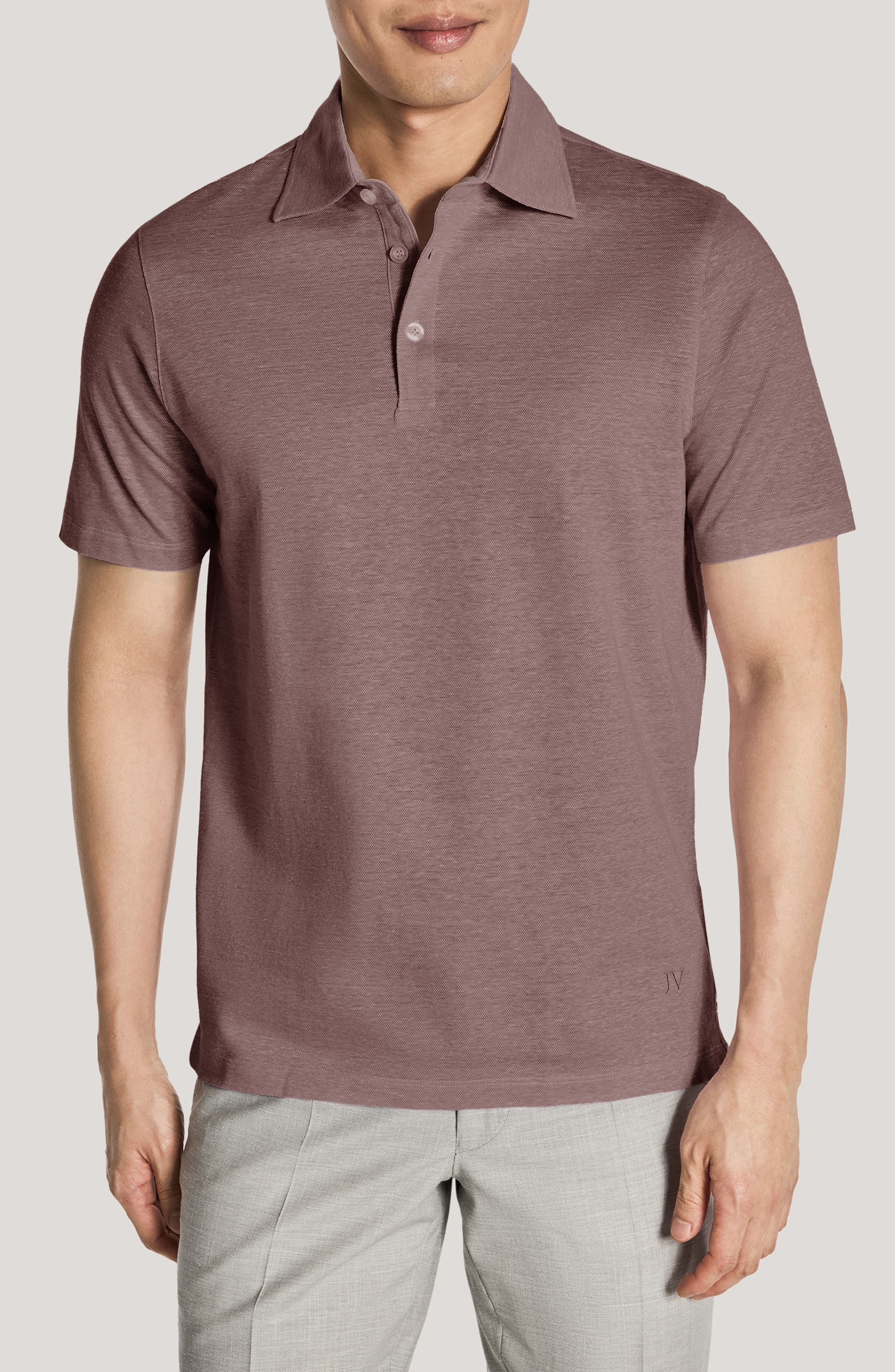 Davis Cotton & Linen Polo
