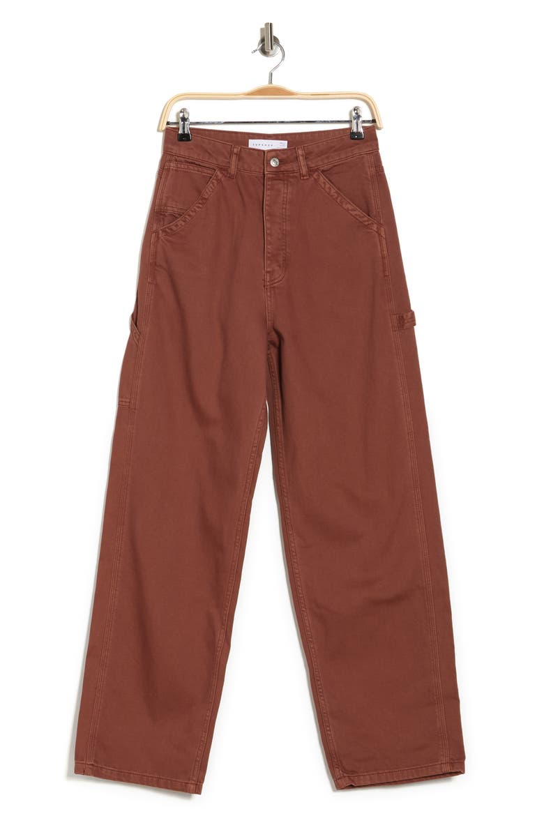 Oversized Mom Jeans, Alternate, color, COPPER