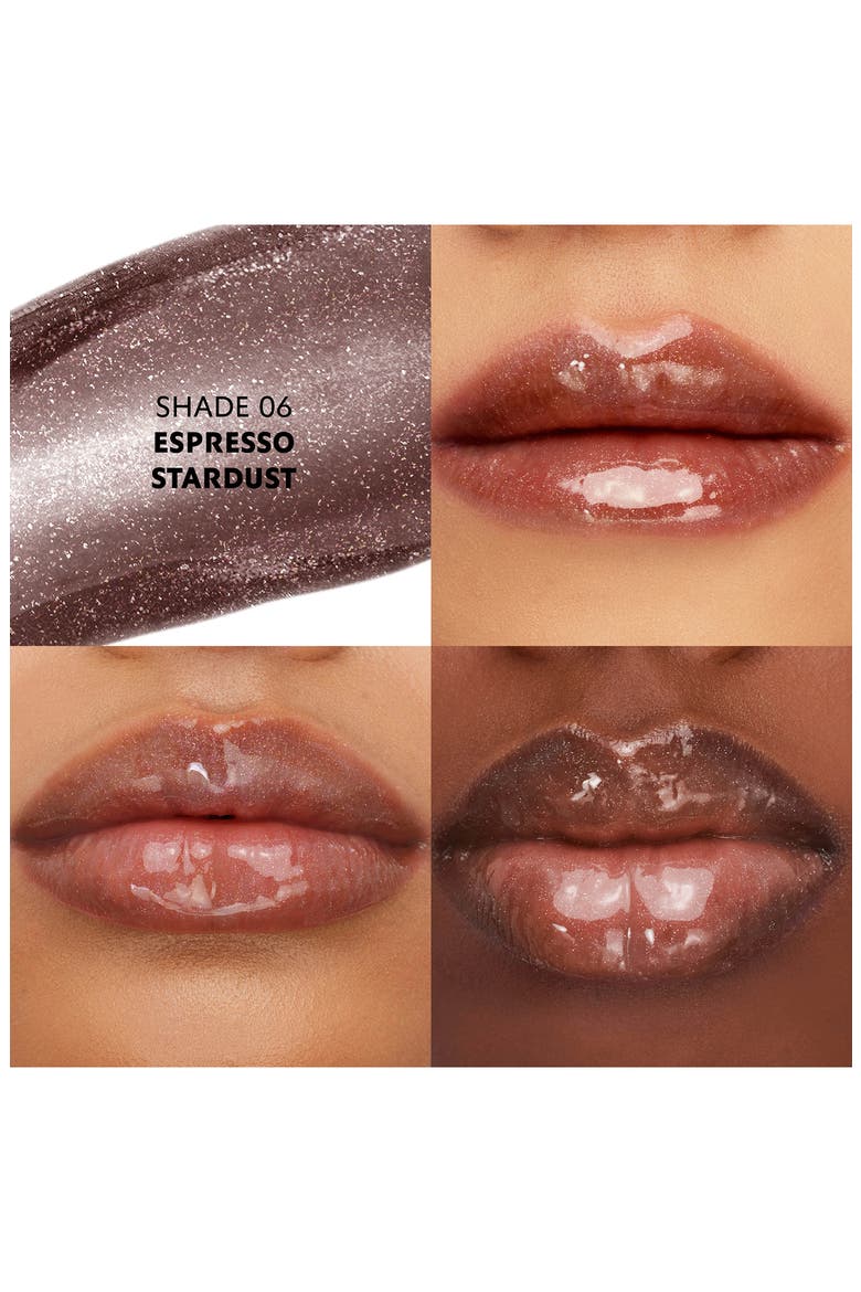 Loveshine Plumping Lip Oil Gloss with Hyaluronic Acid, Alternate, color, 06 ESPRESSO STARDUST