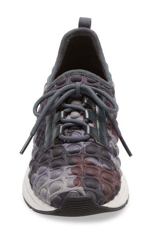 Shop Linea Paolo Rodger Sneaker In Brown/grey Camo Padded Fabric
