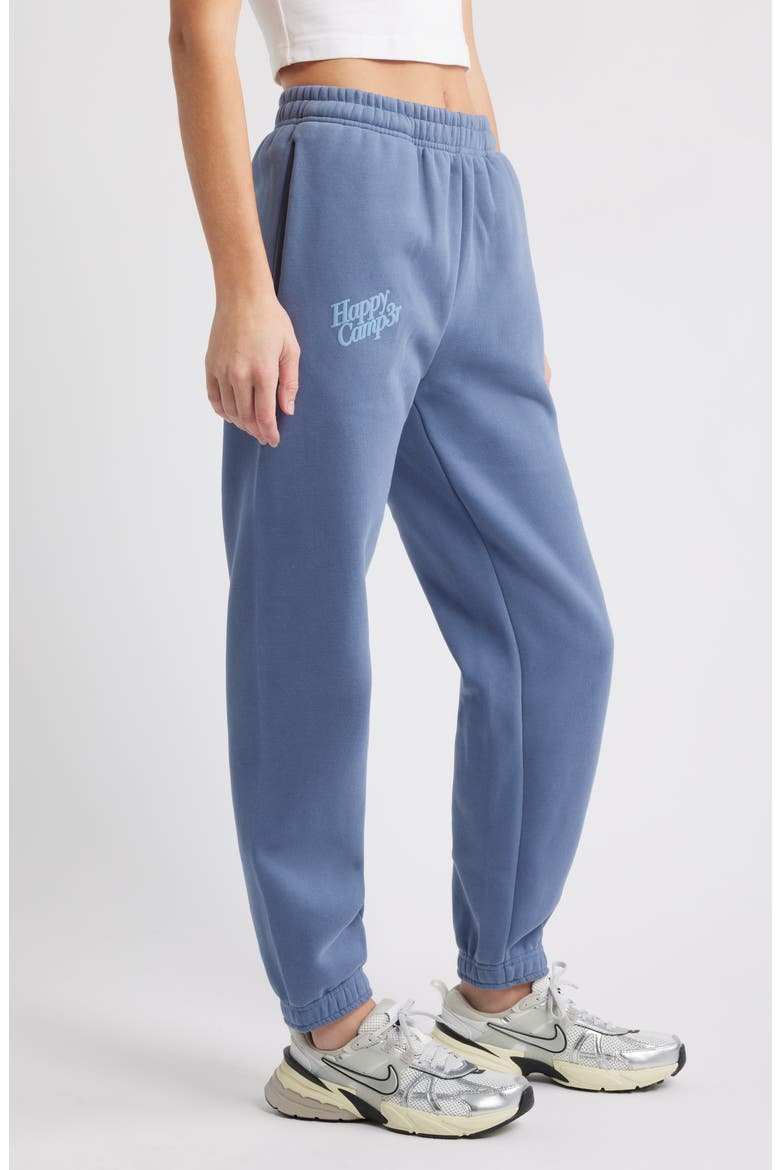 Puff Series Core Logo Cotton Blend Joggers, Alternate, color, VINTAGE BLUE