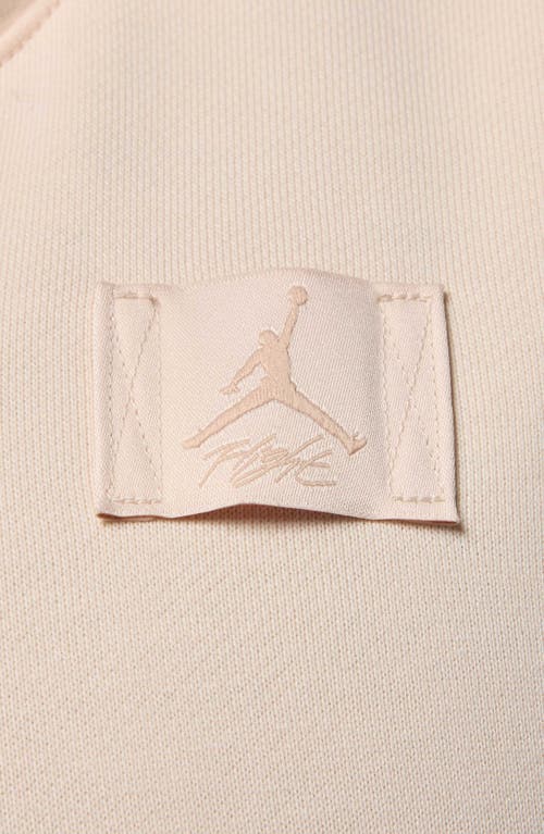 Jordan Women's Flight Fleece Satin-lined Pullover Hoodie In Guava Ice