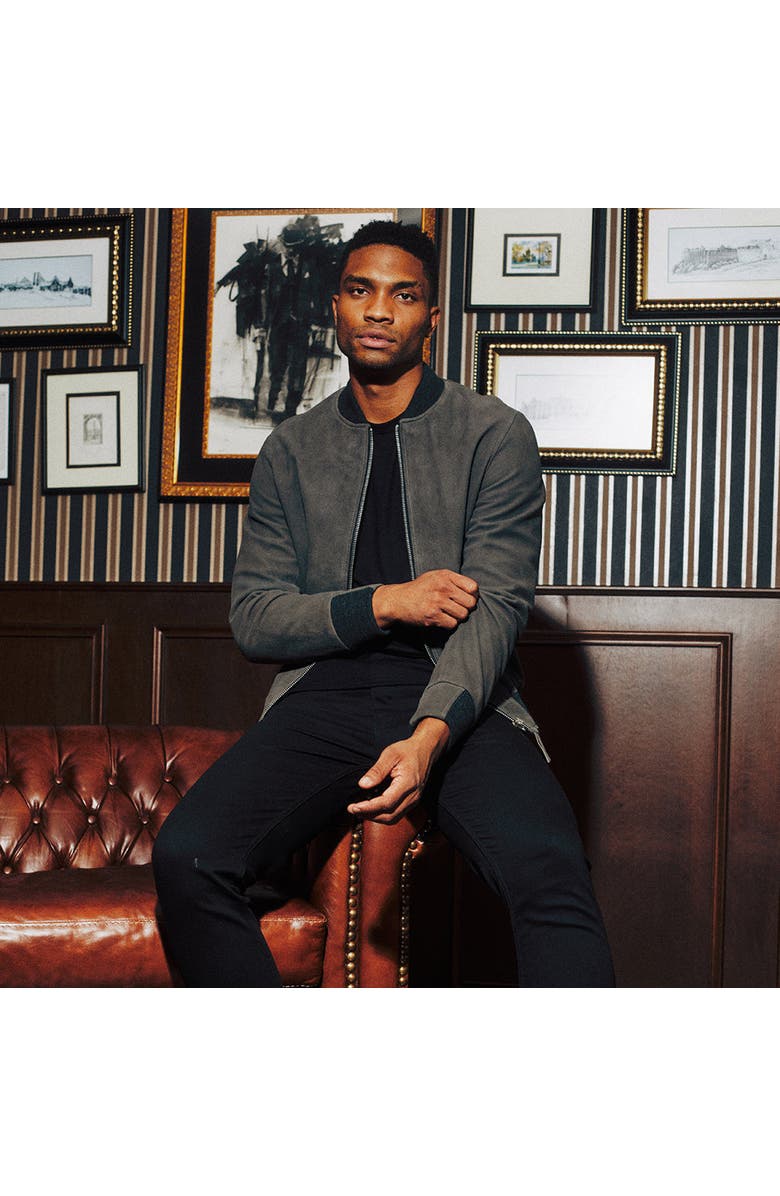 Last Wolf ELK BOMBER JACKET, Alternate, color, Grey