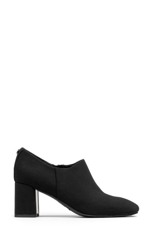 Donald Pliner Pleeze Block Heel Bootie In Black